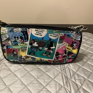 One -of -a Kind Mickey Mouse Plastic Clutch Bag --- Vintage Disney Charm